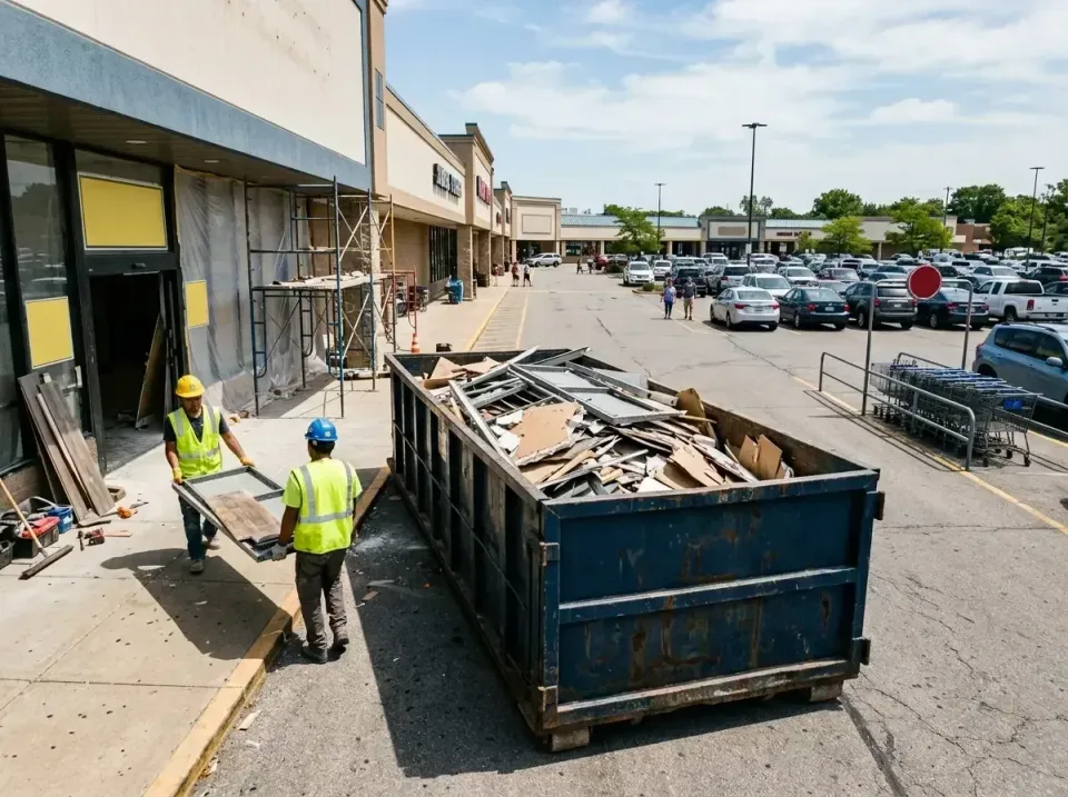 retail-store-renovation-debris-003 — frequently asked questions, Roll-off Dumpster Rentals in Ashley, PA